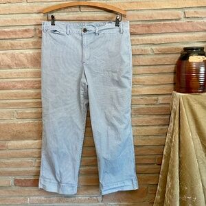 Pinstripe Stretch Jeans